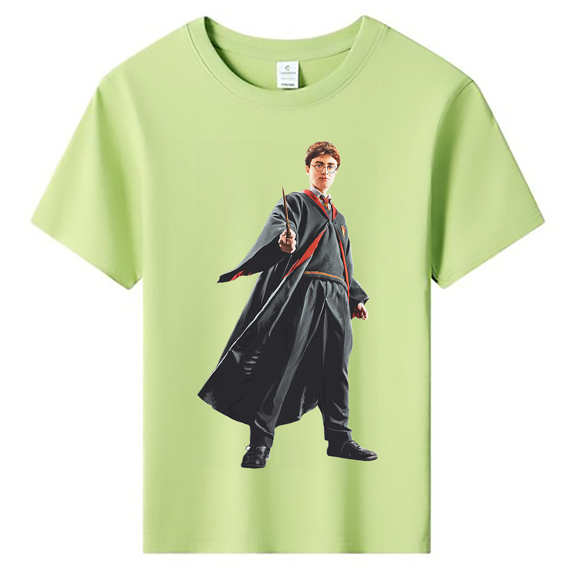 （画像用） Harry Potter ハリー・ポッターシリーズ 綿100％キッズTシャツ（フロントプリント）